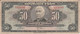 BILLETE DE HAITI DE 50 GOURDES DEL AÑO 1919 (BANK NOTE) - Haiti