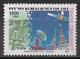 Turkey 1990. Scott #2494 (U) Communications, Power Lines, Satellite - Used Stamps