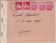 1943 - ALGERIE - ENVELOPPE Avec CENSURE De AÏN KERCHA (BUREAU DISTRIBUTION) => CROIX-ROUGE GENEVE SUISSE - Storia Postale