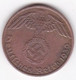 1 Reichspfennig 1939 B Vienne, En Bronze, KM# 89 - 1 Reichspfennig