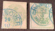 Hannover Mi.21z !+ 21x 1864 3 Pf SELTENES SATINIERTES PAPIER + NORMAL   (German States États Allemands Germany Allemagne - Hanover