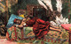 CPA Scenes Et Types - La Sieste - LL - Femme Seins Nus Sur Un Divan - Colorisé - Plaatsen