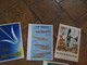 JOLI LOT DE 9 PLAQUETTES PUBLICITAIRES AIR FRANCE - Advertenties