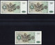 BRD: 3x 5 Deutsche Mark 2.1.1960 + 2x 2.1.1980 - 1x Ersatznote Y/A Replacement - 5 Deutsche Mark