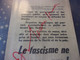 Delcampe - DOCUMENT ORIGINAL  TRACT D EPOQUE Guerre Algerie OAS / COMMUNISME DE GAULLE  REFERENDUM / FASCISME CGT - Documents