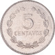 Monnaie, Salvador, 5 Centavos, 1991, British Royal Mint, SPL, Copper-Nickel Clad - El Salvador