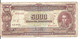 BOLIVIE 5000 BOLIVIANOS L.1945 VF P 145 - Bolivie