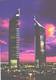 United Arab Emirates:Dubai, Emirates Towers By Night - Emirats Arabes Unis