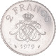 Monnaie, Monaco, Rainier III, 2 Francs, 1979, SUP, Nickel, Gadoury:MC 151 - 1960-2001 Nouveaux Francs