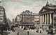 CPA Belgique - Bruxelles - Place De La Bourse - Animé Et Colorisé - Circulé En 1908 - Marktpleinen, Pleinen