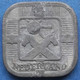 NETHERLANDS - 5 Cents 1941 KM# 172 Wilhemina (1890-1948) - Edelweiss Coins - 5 Centavos