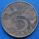 NETHERLANDS - 5 Cents 1948 "orange Branch" KM# 176 Wilhemina (1890-1948) - Edelweiss Coins - 5 Cent