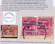 Ireland 1923 Postal Fraud Cork Two Dollard Rialtas 1d Reused On Piece CASTLELYONS FERMOY 29 SEP.23 - Used Stamps