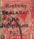 Ireland 1923 Postal Fraud Cork Two Dollard Rialtas 1d Reused On Piece CASTLELYONS FERMOY 29 SEP.23 - Gebraucht