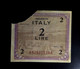 A7  ITALIE   BILLETS DU MONDE   ITALIA  BANKNOTES  2  LIRE 1943 - [ 9] Sammlungen