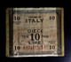 A7  ITALIE   BILLETS DU MONDE   ITALIA  BANKNOTES  10  LIRE 1943 - [ 9] Verzamelingen