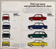 Publicité Papier VOITURE DAF Dépliant 2 Volets    Avril 1971 FL - Werbung