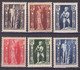 ALGERIA 1952 Mi 299-04  MNH**,MLH* - Neufs