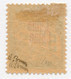 !!! CHINE. TAXE N°1a SURCHARGE DOUBLE NEUVE CHARNIÈRE PROPRE, SIGNEE BRUN - Timbres-taxe