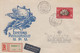 Enveloppe  Recommandée   FDC   1er   Jour    HONGRIE   75éme  Anniversaire  De   L' U.P.U   1950 - FDC