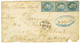 Etoile19 / N° 29 (3) Càd PARIS / BD RICHARD LENOIR 24 OCT. 70 Sur Lettre Pour Goblenz (Bohême Autriche). Au Verso, Càd D - Oorlog 1870