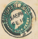 GB „SUNDERLAND / 3“ Double Circle 25mm EVII Stamped To Order Postal Stationery Env (LONDON And NORTH WESTERN RAILWAY - Covers & Documents