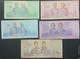 Thailand 20 50 100 500 1000 Baht ND 2018-2022 King Vajiralongkorn 5 Pieces UNC - Thailand