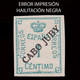 CABO JUBY 1922.ERROR IMPRESIÓN.1c.MNG.Edifil.19hcc - Cape Juby