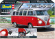 Delcampe - Revell - VW Volkswagen T1 SAMBA BUS Combi Technik Maquette Kit Plastique Réf. 00455 Neuf NBO 1/16 - Voitures