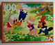 PUZZLE NATHAN 100 Pièces WALT DISNEY LES TROIS PETITS COCHON Incomplet - 1982 - Puzzles