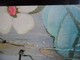 ORIGINAL DAVID LEE OIL ON CANVAS FLOWERS SIGNED - Art Nouveau / Art Deco