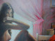 ORIGINAL SERRA OIL ON CANVAS PAINTING SIGNED 2/94 NUDE NO FRAME - Art Nouveau / Art Deco