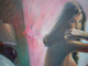 Delcampe - ORIGINAL SERRA OIL ON CANVAS PAINTING SIGNED 2/94 NUDE NO FRAME - Art Nouveau / Art Déco