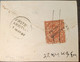 Br India, Queen Victoria Postal Cover, Tied With Jammu & Kashmir Stamp, As Scan Inde Indien - Jummo & Cachemire