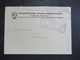 Österreich 1956 Burgenländische Landwirtschaftkammer Stempel Porto Bar Bezahlt Ortsbrief Eisenstadt Mit Inhalt - Storia Postale