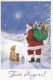 Biglietti D'auguri Vintage -non Scritto -BABBO NATALE - Father Xmas