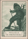 Italie 1932. Entier Postal Au Profit De La Milice Volontaire Pour La Sécurité Nationale, Milice Des Frontières. Alpes - Berge