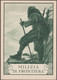 Italie 1932. Entier Postal Au Profit De La Milice Volontaire Pour La Sécurité Nationale, Milice Des Frontières. Alpes - Mountains