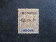 MONG-TZEU: N° 10, Neuf X . - Unused Stamps