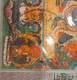 BHUTAN 1969 RELIGIOUS THANKA PAINTINGS BUDDHA - SILK CLOTH Unique MS/SS On "OFFICIAL" FDC, Ex. RARE, As Per Scan - Oddities On Stamps