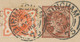 GB „BIRMINGHAM / 75“ Superb Double Cirlce (two Arcs, 25mm, Code „A 72“) On Superb QV ½ D Brown Stamped To Order Postal - Storia Postale