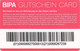 CARTE CADEAU - BIPA - Other & Unclassified