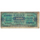 France, 100 Francs, Drapeau/France, 1944, 12463693, "erreur Massicotage", TB - 1944 Drapeau/France