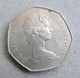 Monnaie Du Royaume-Uni—50 Pence—Elisabeth II—1977—Etat Correct - 50 Pence