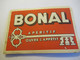 Petit Carnet De Bar Publicitaire/BONAL Apéritif Ouvre L'appétit/St-Laurent Du Pont /ISERE/Vers 1930-1950       BNPC18 - Alcools