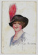 Court Barber Femme Au Chapeau   1916y.  E971 - Barber, Court
