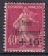 1930 - YVERT N° 266 ** MNH  - COTE = 85 EUR. - SEMEUSE CAISSE D'AMORTISSEMENT - 1927-31 Cassa Di Ammortamento