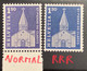 Schweiz RRR ! 1966 #421 FARBPROBE 1.30Fr BLAU Statt Ultramarin Attest(Kirche St Pierre De Clages Eglise Suisse VS Proof - Ongebruikt