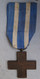 Médaille En Bronze Croix Du Mérite De Guerre 1918 , Vittorio Emmanuel III . - Italia