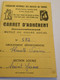 Carnet D'Adhérent/ Fédération Nationale Des Mutilés Du Travail//BONNEAU/ St YRIEIX/avec Coupons/1979-1988         AEC247 - Collections